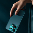 Leather case for Xiaomi Redmi Note 13 Pro+, leather hybrid, green