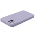 Case for iPhone 15, Silicone Lite, purple