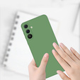 Case for Samsung Galaxy A36 5G, Silicone Lite, green