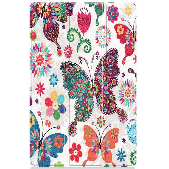 Case for Lenovo Tab P11 TB-J606F, Smartcase, Butterfly