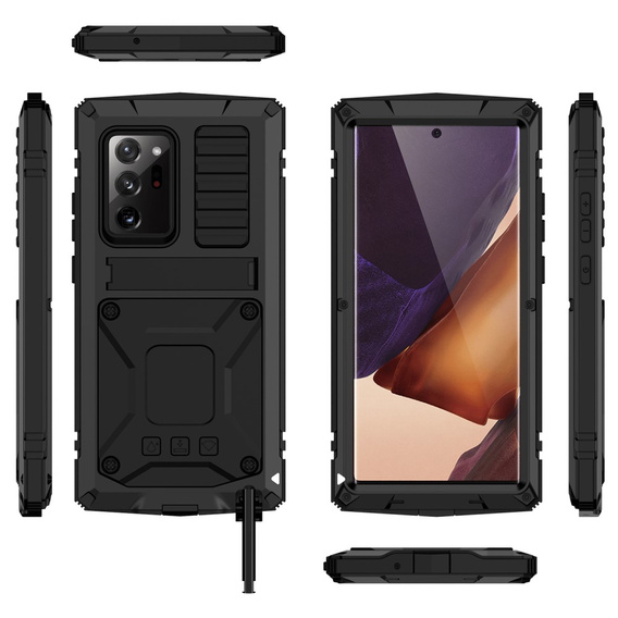 Armored case for Samsung Galaxy Note 20 Ultra, R-JUST, black