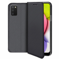Flip case for Samsung Galaxy A03s, Wallet Smart Magnet, blue