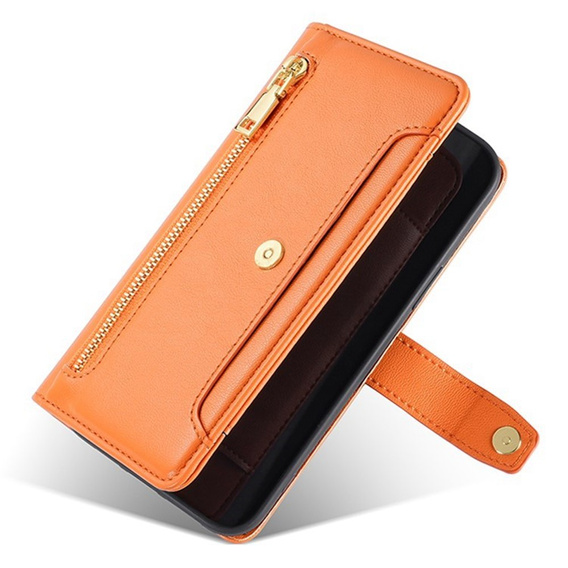 Flap case with zip pocket for iPhone 17 Pro Max