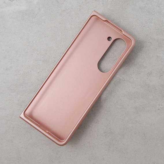 Case for Samsung Galaxy Z Fold5 5G, CamShield Slide, pink rose gold