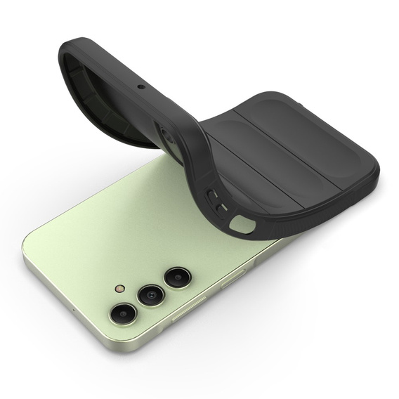 Case for Samsung Galaxy A15, Gaming Shockproof, black + 9H glass