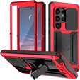 Armored case for Samsung Galaxy S24 Ultra, R-JUST, red