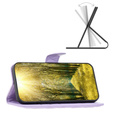 Flip case for Samsung Galaxy A15, Wallet, BINFEN COLOR, purple