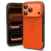 Urban Armor Gear case for iPhone 17 Pro Max, Civilian MagSafe, Orange