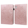 Flap case for Lenovo Tab M9, flower, pink rose gold