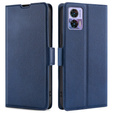 Flip case for Motorola Edge 30 Neo 5G, Wallet Thin Magnet, dark blue