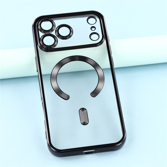Magnetic case with lens protection for iPhone 17 Pro