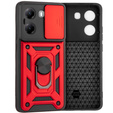 Case for Xiaomi Poco X7 Pro 5G, CamShield Slide, red