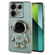 Case for Xiaomi Redmi Note 13 Pro 5G, Astronaut, green + 9H Tempered Glass