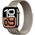 Milanese bracelet for Apple Watch 1/2/3/4/5/6/7/8/SE/ULTRA (42/44/45/49 MM) - Champagne Gold