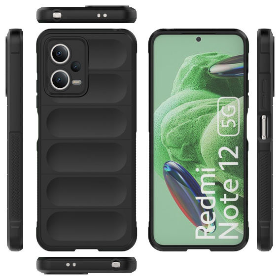 Case for Xiaomi Redmi Note 12 5G / POCO X5 5G, Gaming Shockproof, black