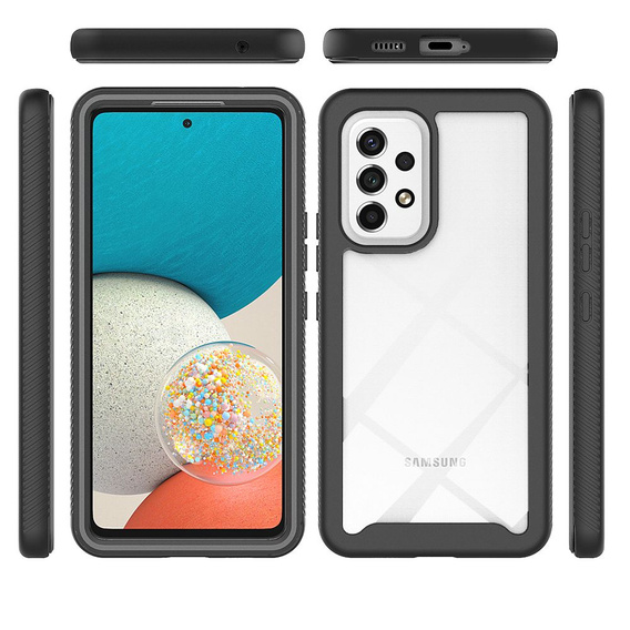 Case for Samsung Galaxy A53 5G, Shockproof, with film, blue