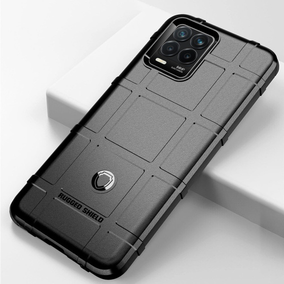 Case for Realme 8/8 Pro, Rugged Shield, black