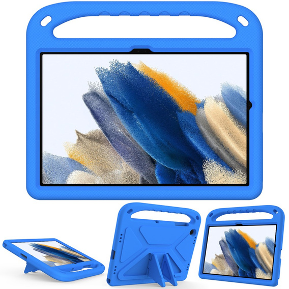 Children's Case for Samsung Galaxy Tab A9+, Children's Case with Handle, blue