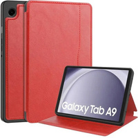 Case for Samsung Galaxy Tab A9, Business Card, red