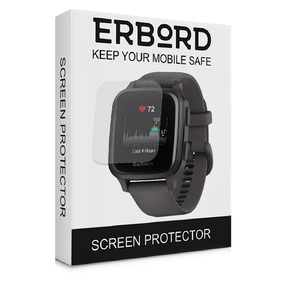 3x ERBORD hydrogel film for Garmin Venu SQ
