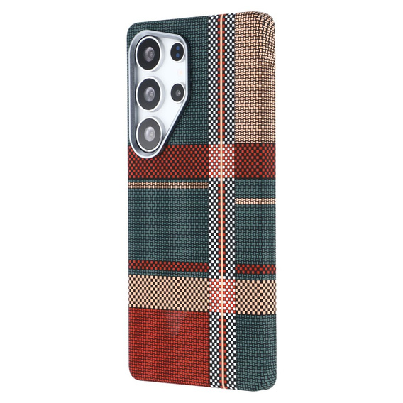 MagSafe's Samsung Galaxy S25 Ultra Case, Carbon Fiber, red / green