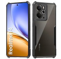 Case for Realme 14 5G / Realme 14T 5G, AntiDrop Hybrid, black