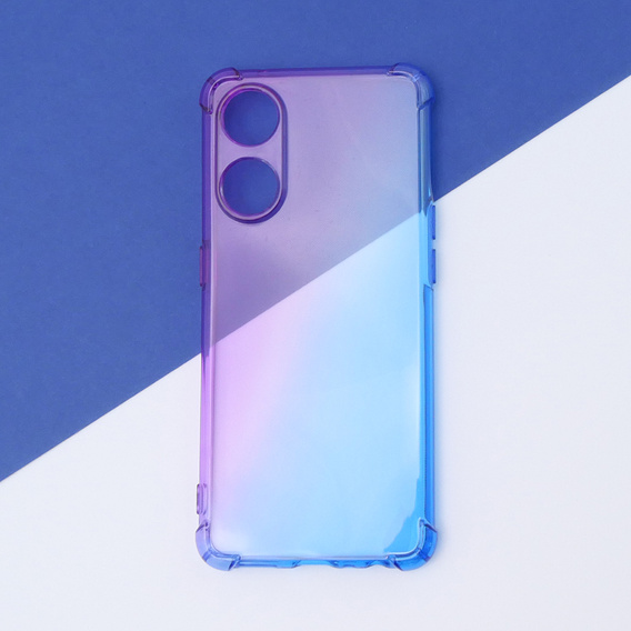 Case for Oppo Reno8 T, Gradient Dropproof, Purple / blue