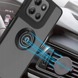 Case for Motorola Moto G15 / Motorola Moto G15 Power, Frosted Ring, black