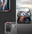 Armored case for Samsung Galaxy A25 5G, Dexnor Full Body (Two Frames), black