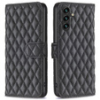 Flip case for Samsung Galaxy A05s, Wallet, BINFEN COLOR, black