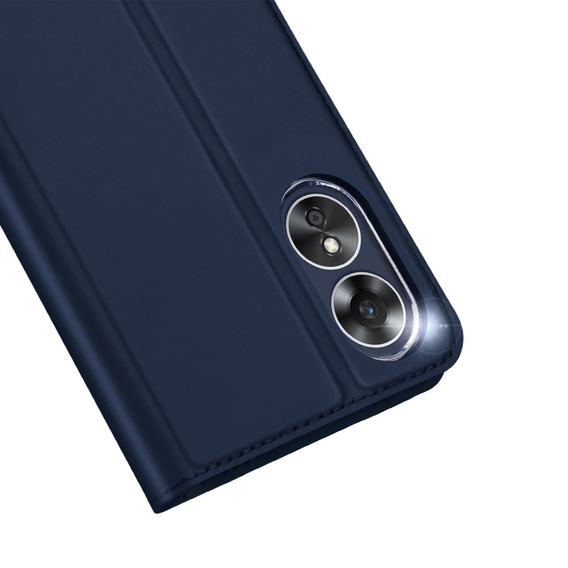Dux Ducis Case for Oppo A17, Skinpro, dark blue