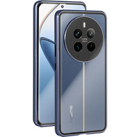 Case for Realme 12 Pro 5G / Realme 12 Pro+ 5G, Magnetic Dual Glass, blue