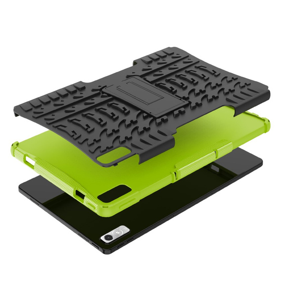 Case for Lenovo Tab P11 Gen 2, Tire Armor, green