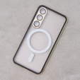 Magnetic Dual Glass MagSafe case for Samsung Galaxy S23, gold