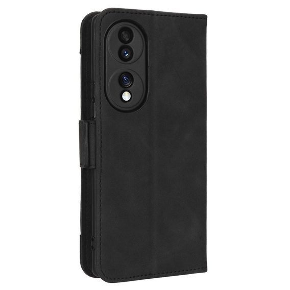 Flip case for Honor 70 5G, Card Slot, black