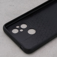 Case for Xiaomi Redmi 12C, ERBORD Business, with metal plate for car mounts, light grey