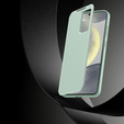 Flip case for Samsung Galaxy S25 Edge, Smart View Wallet, green
