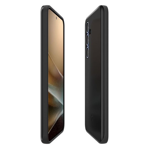 Spigen case for Samsung Galaxy S25, Thin Fit Mag, black + 9H tempered glass