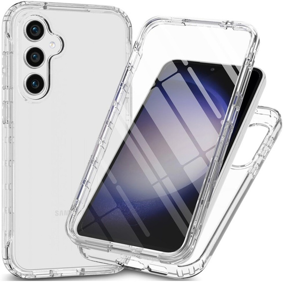 Case for Samsung Galaxy S24, Shockproof, with film, transparent