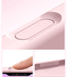 Silicone case for iPhone 17 Pro Max, for MagSafe, anti-shock, pink