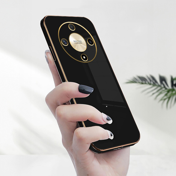 Case for Honor Magic 6 Lite 5G, Glamour CamShield, black