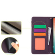 Flip case for Samsung Galaxy S24 Ultra, Wallet Zipper Pocket RFID, with shoulder strap, black