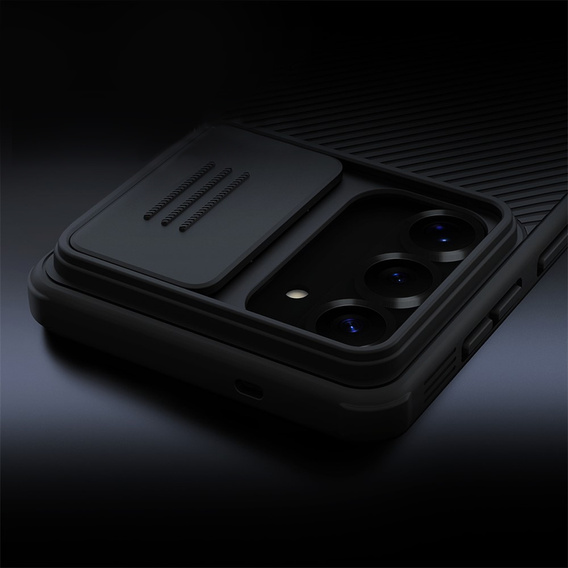 NILLKIN Camshield Pro case with camera cover for Samsung Galaxy S26, black