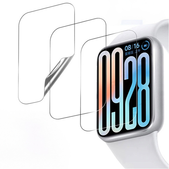 3x ERBORD hydrogel film for Xiaomi Smart Band 9 Pro