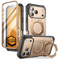 Supcase case for iPhone 17 Pro Max, Unicorn Beetle Grip Pro Mag, Desert Gold
