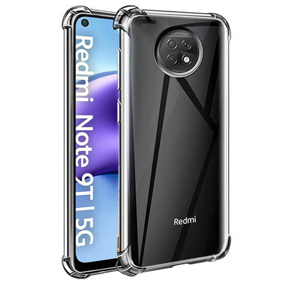 Case for Xiaomi Redmi Note 9T 5G, Dropproof, transparent