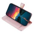 Flip case for Motorola Moto G15 / G15 Power, Wallet Zipper Pocket, pink