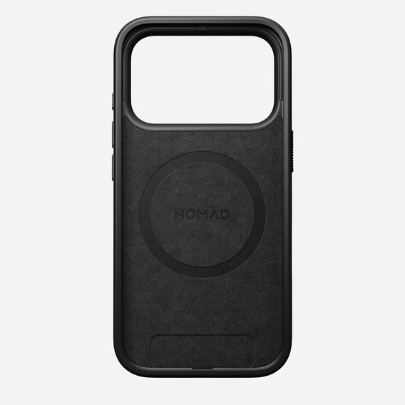 Nomad case for iPhone 17 Pro, Modern Leather Case, black