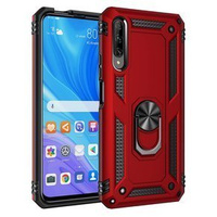 Armor Case for Huawei P Smart Pro, Nox Case Ring, red