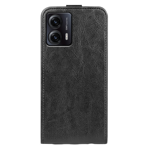 Flip case for Motorola Moto G53, Flip, black